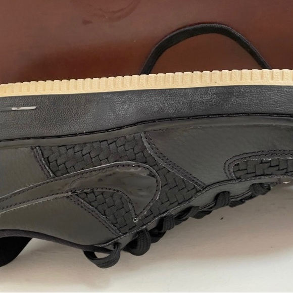 Black checkered Nike Air Force 1 - Picture 3 of 4